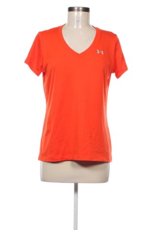 Damski T-shirt Under Armour, Rozmiar L, Kolor Pomarańczowy, Cena 69,99 zł, #137059146