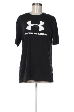 Damen T-Shirt Under Armour, Größe M, Farbe Schwarz, Preis 16,99 €, #137067149