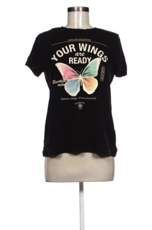 Damen T-Shirt Stradivarius, Größe M, Farbe Schwarz, Preis € 9,14, #137071767