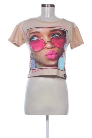 Tricou de femei Unbranded, Mărime S, Culoare Bej, Preț 62,99 Lei, #137080363