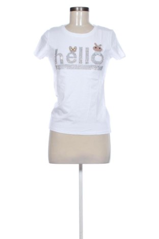 Γυναικείο t-shirt Ebelieve, Μέγεθος S, Χρώμα Λευκό, Τιμή 15,00 €, #137081620