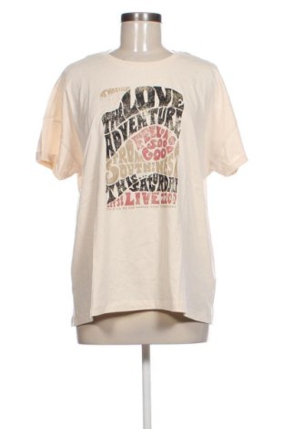 Damen T-Shirt Garcia, Größe XXL, Farbe Ecru, Preis 20,99 €, #137091598