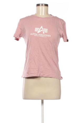 Damski T-shirt Alpha Industries, Rozmiar M, Kolor Różowy, Cena 76,99 zł, #137093578