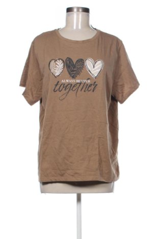 Tricou de femei Janina, Mărime XL, Culoare Maro, Preț 52,49 Lei, #137104119