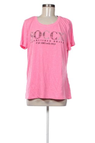 Damen T-Shirt Soccx, Größe XL, Farbe Rosa, Preis € 14,99, #137108234