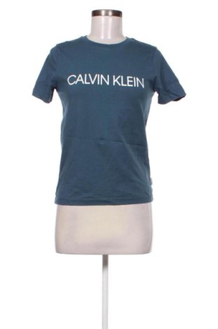 Dámske tričko Calvin Klein, Veľkosť S, Farba Modrá, Cena  15,00 €, #137112273