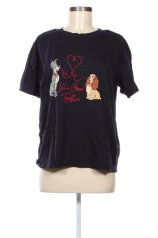 Γυναικείο t-shirt Disney, Μέγεθος XL, Χρώμα Μαύρο, Τιμή 11,43 €, #137114744