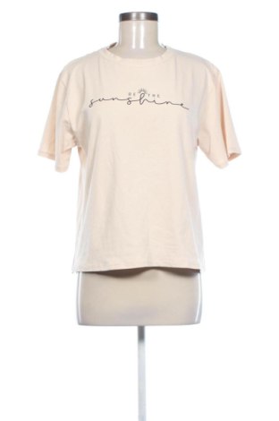 Γυναικείο t-shirt NEW COLLECTION, Μέγεθος M, Χρώμα Εκρού, Τιμή 18,86 €, #137117782