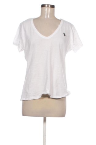 Tricou de femei U.S. Polo Assn., Mărime L, Culoare Alb, Preț 94,99 Lei, #137118911