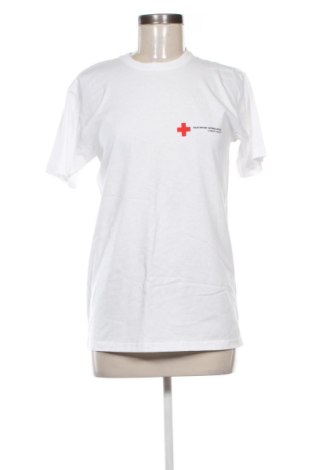 Γυναικείο t-shirt Fruit Of The Loom, Μέγεθος S, Χρώμα Λευκό, Τιμή 7,00 €, #137120359