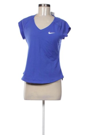 Γυναικείο t-shirt Nike, Μέγεθος M, Χρώμα Μπλέ, Τιμή 17,99 €, #137122609