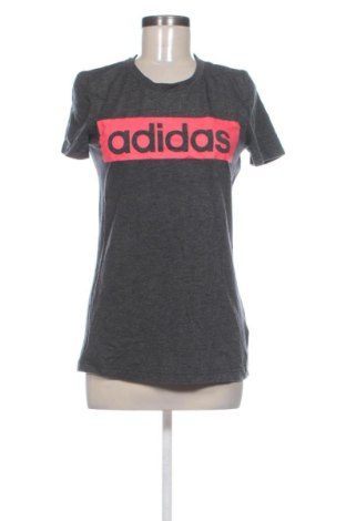 Damen T-Shirt Adidas, Größe M, Farbe Grau, Preis € 16,99, #137122640