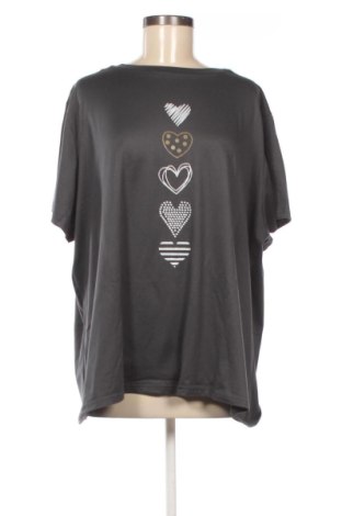 Tricou de femei SHEIN, Mărime 4XL, Culoare Gri, Preț 52,49 Lei, #137129586
