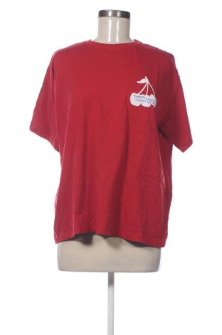 Damen T-Shirt Pull&Bear, Größe XXL, Farbe Rot, Preis 14,99 €, #137129646