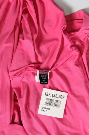 Дамска тениска SHEIN, Размер 4XL, Цвят Розов, Цена 10,22 €, #137132907