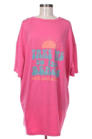 Дамска тениска SHEIN, Размер 4XL, Цвят Розов, Цена 9,20 €, #137132907