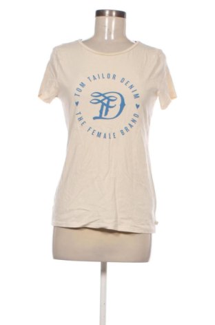 Tricou de femei Tom Tailor, Mărime M, Culoare Ecru, Preț 62,99 Lei, #137137751
