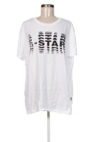 Γυναικείο t-shirt G-Star Raw, Μέγεθος XXL, Χρώμα Λευκό, Τιμή 16,99 €, #137142482