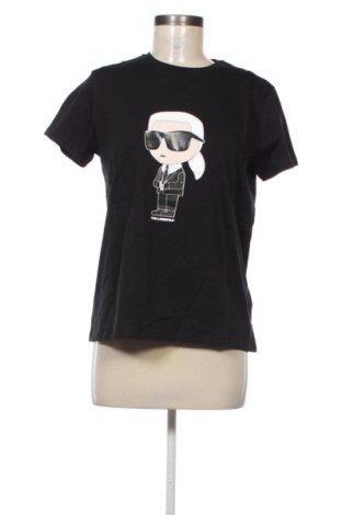 Tricou de femei Karl Lagerfeld, Mărime M, Culoare Negru, Preț 355,99 Lei, #137142679