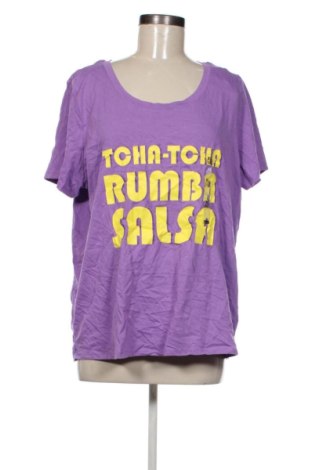 Γυναικείο t-shirt Kiabi, Μέγεθος XL, Χρώμα Βιολετί, Τιμή 14,99 €, #137146390