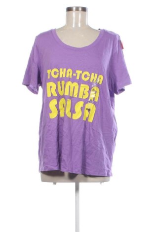 Tricou de femei Kiabi, Mărime XL, Culoare Mov, Preț 78,99 Lei, #137147590