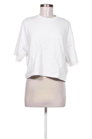 Damen T-Shirt Bershka, Größe S, Farbe Weiß, Preis 9,00 €, #137148245
