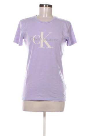 Dámské tričko Calvin Klein Jeans, Velikost M, Barva Fialová, Cena  579,00 Kč, #137148384