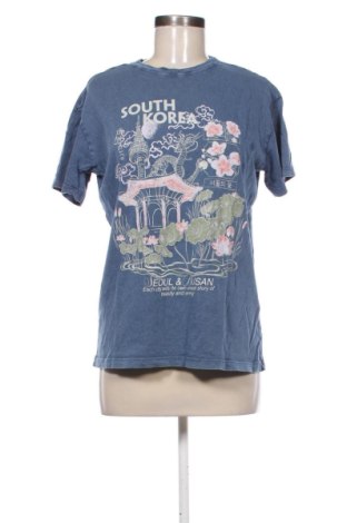 Dámske tričko Pull&Bear, Veľkosť S, Farba Modrá, Cena  14,95 €, #137148765