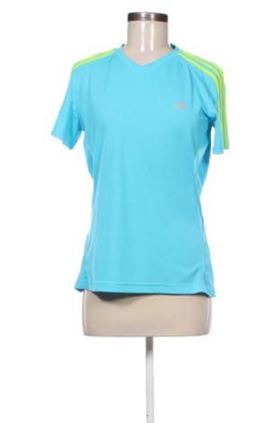 Damen T-Shirt Adidas, Größe M, Farbe Blau, Preis € 14,99, #137155421