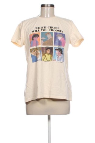 Γυναικείο t-shirt Disney, Μέγεθος M, Χρώμα Εκρού, Τιμή 13,93 €, #136997212