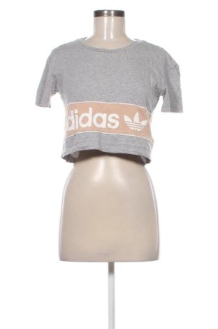 Damski T-shirt Adidas, Rozmiar S, Kolor Szary, Cena 143,47 zł, #137027627