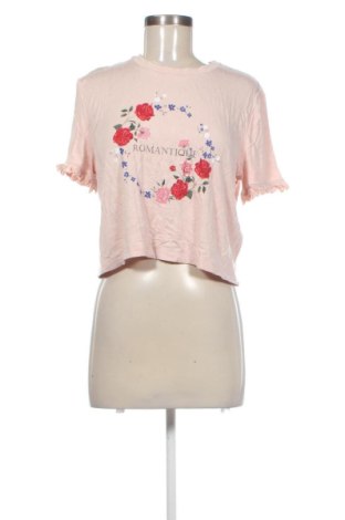Damski T-shirt H&M, Rozmiar L, Kolor Różowy, Cena 55,99 zł, #137048323