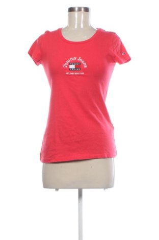 Дамска тениска Tommy Hilfiger, Размер S, Цвят Розов, Цена 25,56 €, #137104727