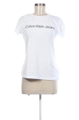 Tricou de femei Calvin Klein, Mărime M, Culoare Alb, Preț 214,99 Lei, #137107262