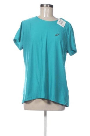 Γυναικείο t-shirt ASICS, Μέγεθος XL, Χρώμα Μπλέ, Τιμή 15,40 €, #137109288