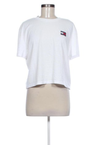 Дамска тениска Tommy Jeans, Размер L, Цвят Бял, Цена 13,00 €, #137147874