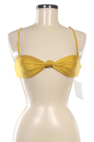 Дамски бански Bershka, Размер S, Цвят Жълт, Цена 16,36 €, #137073669