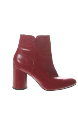 Dámské poltopánky Bershka, Veľkosť 39, Farba Červená, Cena  24,00 €, #137087834