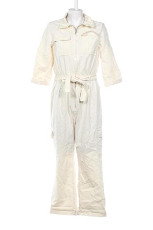Langer Damen-Overall H&M, Größe M, Farbe Ecru, Preis 18,99 €, #137007528