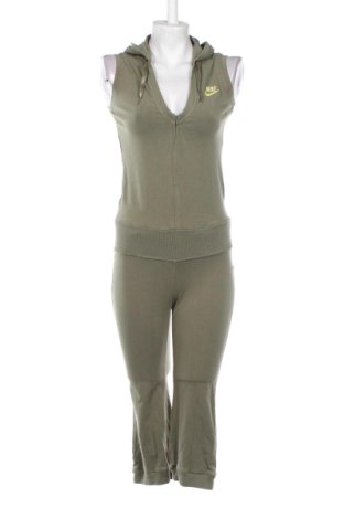 Дамски дълъг гащеризон Nike, Размер M, Цвят Зелен, Цена 36,00 €, #137047130