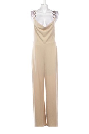 Дамски дълъг гащеризон Boohoo, Размер M, Цвят Бежов, Цена 25,00 €, #137012176