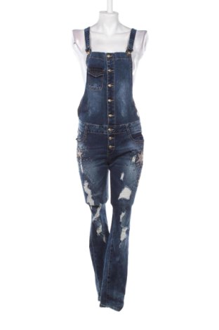 Damski długi kombinezon Original Denim, Rozmiar L, Kolor Niebieski, Cena 101,60 zł, #137042197