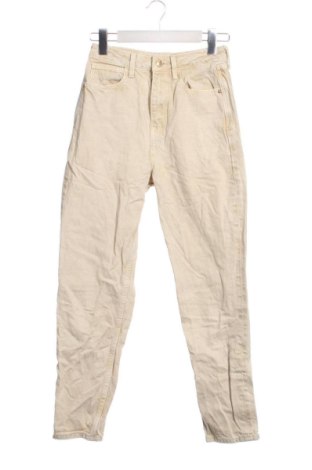 Damskie jeansy Zara, Rozmiar XS, Kolor Beżowy, Cena 56,99 zł, #136972191