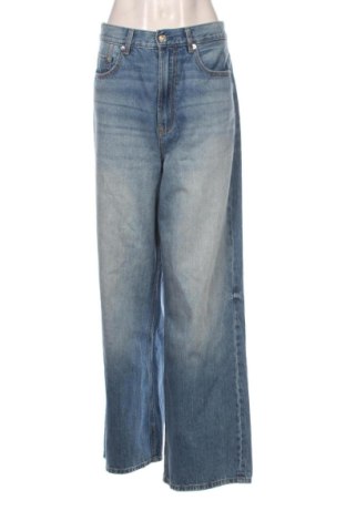Damskie jeansy Stradivarius, Rozmiar L, Kolor Niebieski, Cena 55,14 zł, #136981475
