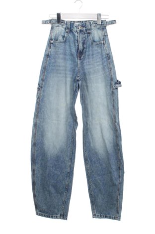 Blugi de femei Bershka, Mărime XXS, Culoare Albastru, Preț 78,74 Lei, #136992100