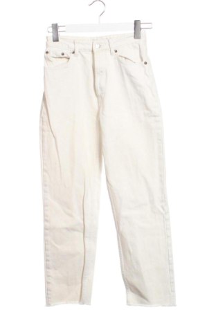 Дамски дънки Zara, Размер XS, Цвят Екрю, Цена 14,00 €, #137006503