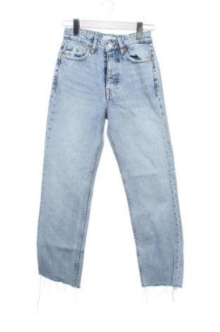 Blugi de femei Zara, Mărime XXS, Culoare Albastru, Preț 68,24 Lei, #137016129