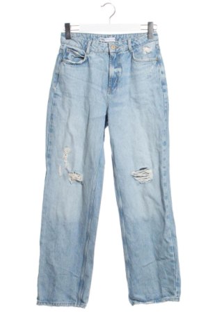 Damskie jeansy Zara, Rozmiar S, Kolor Niebieski, Cena 76,20 zł, #137016811