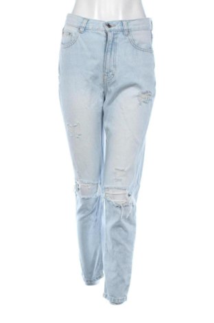 Blugi de femei Pull&Bear, Mărime M, Culoare Albastru, Preț 65,00 Lei, #137027507