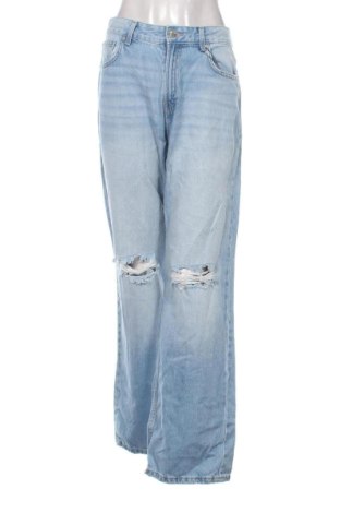 Dámské džíny  Bershka, Velikost M, Barva Modrá, Cena  434,00 Kč, #137033837